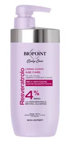 Biopoint, Body Care, krem do ciała przeciwstarzeniowy resveratrol, 500 ml