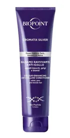 Biopoint, Cromatix Silver, odżywka do włosów neutralizująca żółte tony, 150 ml
