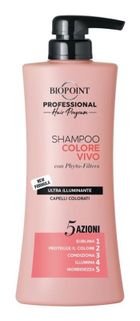 Biopoint, Professional Hair Program, szampon wzmacniający kolor do włosow farbowanych, 400 ml