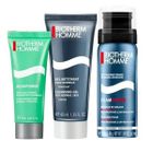 Biotherm, Homme, Aquapower Cleansing Gel, żel do twarzy, 40 ml + Foam Shaver, pianka do golenia, 50 ml + Oligo-Thermal Care, żel oczyszczający do twarzy, 20 ml
