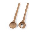Bitz, Cirqula Bento, zestaw łyżek do sałaty, Oak, 24 cm