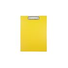 Biurfol, deska z klipem A4, żółty