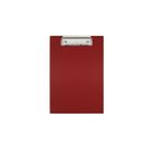 Biurfol, deska z klipem A5, bordowy
