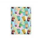 Biurfol, notes A6, kratka, bubble tea, 1 szt.