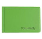 Biurfol, okładka na dokumenty małe, grass, 1 szt.