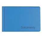 Biurfol, okładka na dokumenty małe, sky, 1 szt.