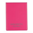 Biurfol, okładka na dokumenty ucznia, pionowa, pink, 1 szt.