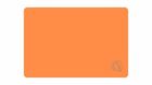 Biurfol, podkładka na biurko, mata, 560-380 cm, neonowy pomarańczowy