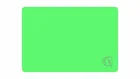 Biurfol, podkładka na biurko, mata, zielony, neon, 38-56 cm