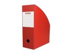Biurfol, pojemnik na dokumenty, czerwony, 10 cm
