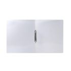 Biurfol, segregator A4, 3 cm, 2 ringi, przezroczysty