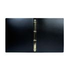 Biurfol, segregator A4, 3 cm, 4 ringi, czarny