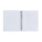 Biurfol, segregator A4, 3 cm, 4 ringi, przezroczysty