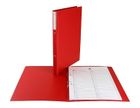 Biurfol, teczka do akt osobowych, 2R, 3 cm, czerwona