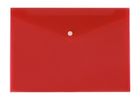 Biurfol, teczka koperta A4, satyna, czerwona