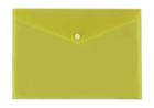 Biurfol, teczka koperta A4, satyna, żółta