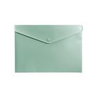 Biurfol, teczka koperta A4, zieleń morandi