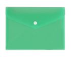 Biurfol, teczka koperta A5, satyna, zielona