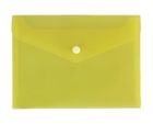 Biurfol, teczka koperta A5, satyna, żółta