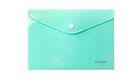 Biurfol, teczka kopertowa, A5, pastelowy zielony, 1 szt.