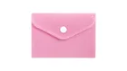 Biurfol, teczka kopertowa, A7, pastelowy różowy, 1 szt.