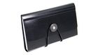 Biurfol, teczka z gumka, 13 przegródek, 18-12 cm, czarna, 1 szt.