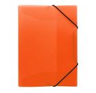 Biurfol, teczka z gumka, A4, neonowy pomarańczowy, 1 szt.