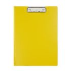 Biurfol, teczka z klipem A4, żółty