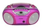 Blaupunkt, radioodtwarzacz, BB15PK, różowy