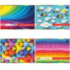 Blok rysunkowy kolorowy A4, 10 kartek barwionych w masie