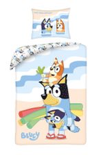 Bluey, 2-częściowy komplet pościeli bawełnianej, 160-200 cm