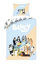 Bluey, 2-częściowy komplet pościeli bawełnianej, 160-200 cm