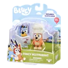 Bluey, Ekskluzywna restauracja, zestaw z figurkami, 2 szt.