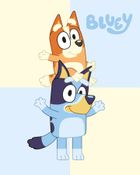 Bluey, koc, 120-150 cm