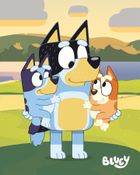 Bluey, koc, 120-150 cm