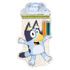 Bluey. Kolorowanka + 6 kredek