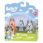 Bluey, Kuzyni, figurki, 3 szt.
