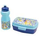 Bluey, zestaw: lunchbox + bidon, 380 ml