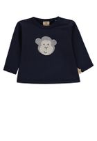 Bluza chłopięca, bawełna organiczna, granatowa, Bellybutton