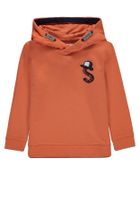 Bluza chłopięca z kapturem, pomarańczowa, Tom Tailor