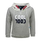 Bluza chłopięca z kapturem, szara, Lief