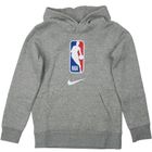 Bluza chłopięca z kapturem, szara, Nike Team 31 NBA Logo Fleece