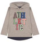 Bluza chłopięca z kapturem, szara, Tom Tailor