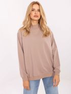 Bluza damska, beżowa, Basic Feel Good