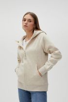 Bluza damska, beżowa, Moodo