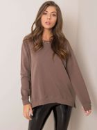 Bluza damska, brązowa, Rue Paris