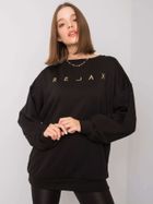 Bluza damska, czarna, Ex Moda