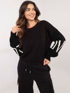 Bluza damska, czarna, Italy Moda