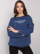 Bluza damska, granatowa, Ex Moda