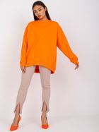 Bluza damska, pomarańczowa, Basic Feel Good